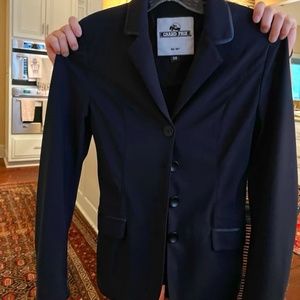 Navy Grand Prix Show Coat Size 36